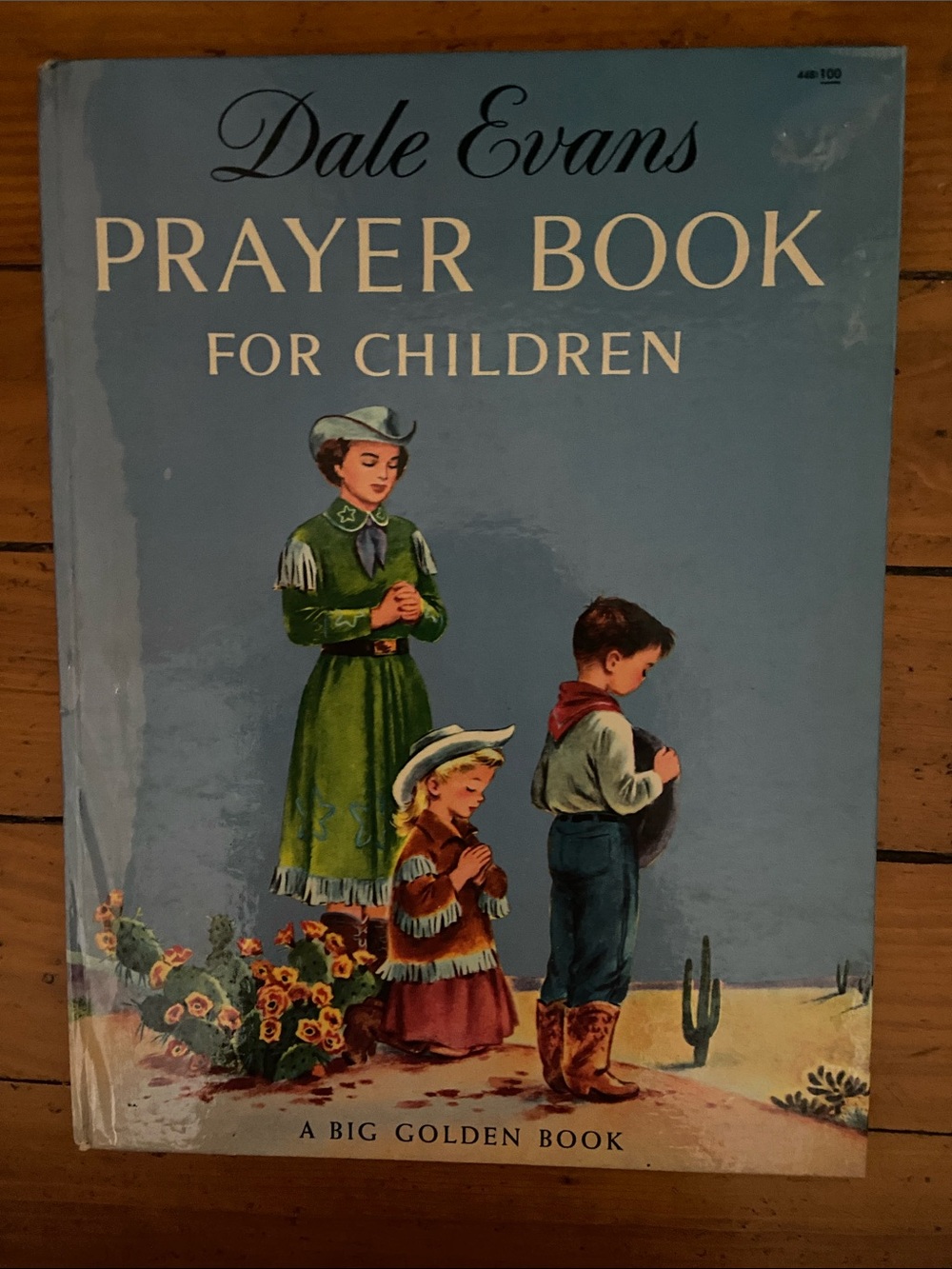 Vintage 1950s 50s 1st edition Cowboy Western horse horses Prayer Children Book